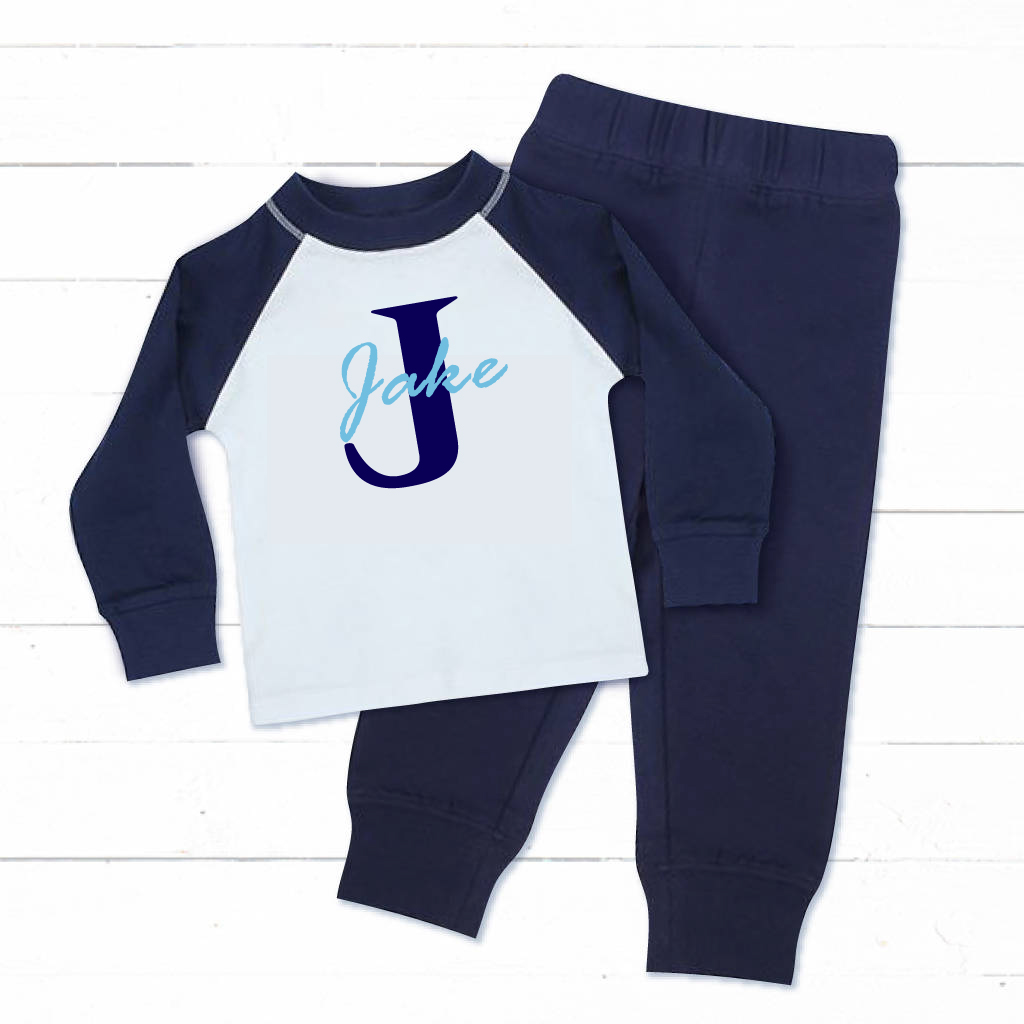 Children's Page Boy Personalised Pyjamas